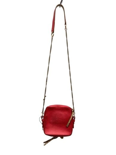 商品画像：シーバイクロエ/ショルダーバッグ/レザー/レッド/無地/01-20-86-C 3