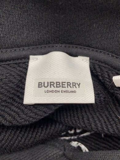 商品画像：バーバリー/パーカー/L/コットン/ブラック/無地 3