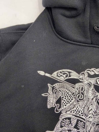 商品画像：バーバリー/パーカー/L/コットン/ブラック/無地 7