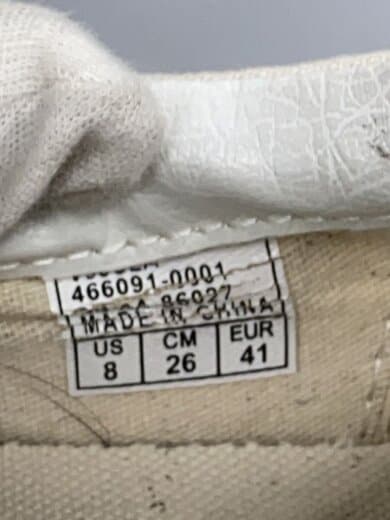 商品画像：バンズ/ローカットスニーカー/US8/ホワイト/チェック/キャンバス 5