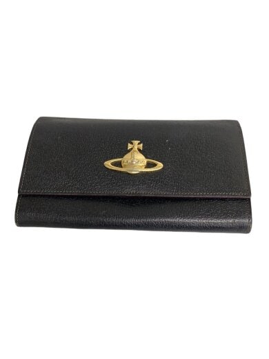 商品画像：長財布/レザー/BLK/レディース 1