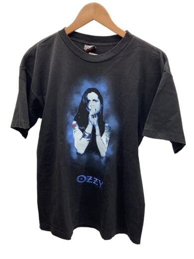 商品画像：Tシャツ/L/コットン/ブラック/プリント// 1