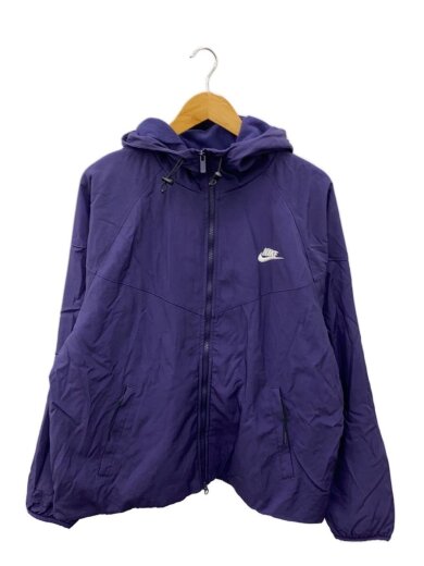 商品画像：ナイキ/ナイロンジャケット/XXL/ナイロン/パープル/無地 1