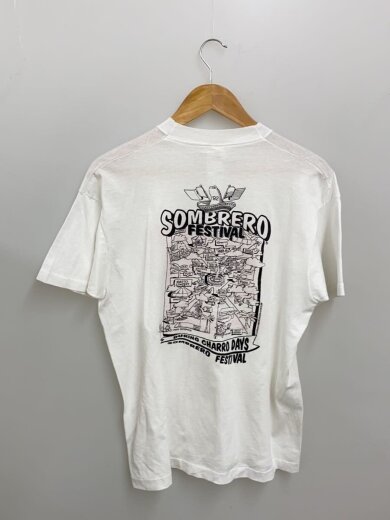 商品画像：Tシャツ/XL/コットン/ホワイト/無地 2