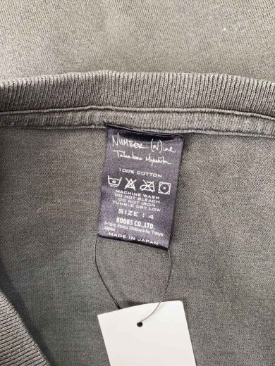 商品画像：Tシャツ/4/コットン/グレー/無地 3