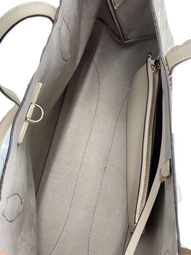 商品画像：トートバッグ/レザー/ベージュ/花柄/PXR00360 6