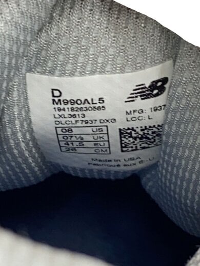 商品画像：ローカットスニーカー/26cm/グリーン/スウェード/M990AL5 5