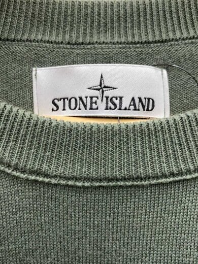 商品画像：ストーンアイランド/KNIT SWEATER/ニット・セーター(薄手)/L/コットン/グリーン/8015540// 3