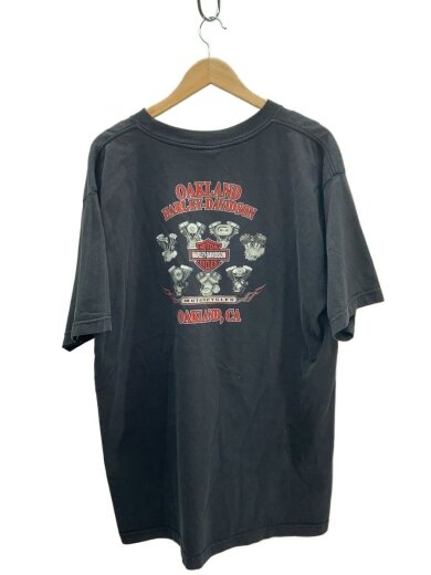 商品画像：ハーレーダヴィッドソン/Tシャツ/2L/コットン/ブラック/プリント// 2