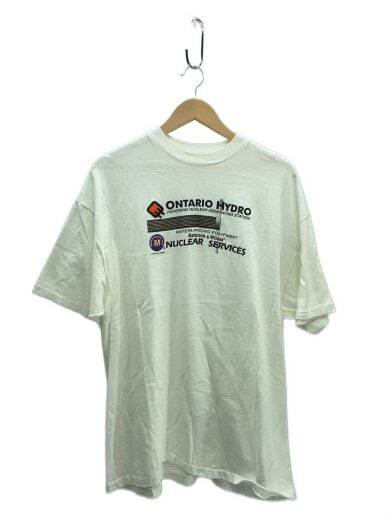 商品画像：Tシャツ/XL/コットン/WHT/プリント 1