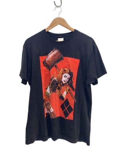 商品画像：Tシャツ/L/コットン/BLK/無地 1