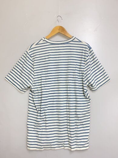 商品画像：Tシャツ/L/コットン/WHT/ボーダー// 2
