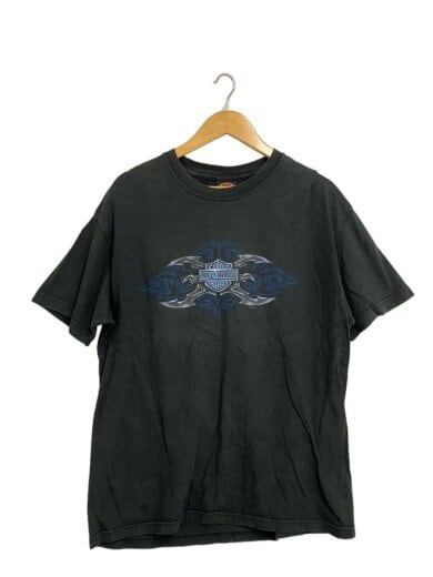 商品画像：Tシャツ/L/コットン/BLK/無地// 1