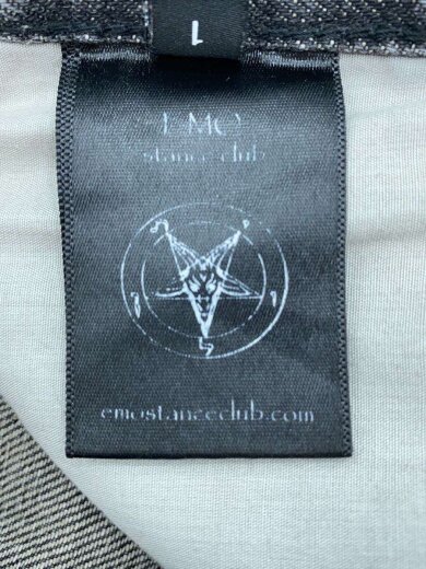 商品画像：EMOSTANCECLUB/BLEACHED FLARE CARPENTER JEANS/ブーツカット/1/GRY 4