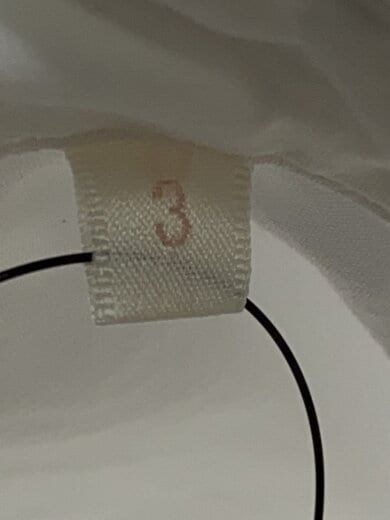 商品画像：長袖シャツ/22SS/3/コットン/WHT/V01-02001// 4