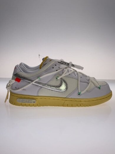 商品画像：×OFF-WHITE/1 OF 50 LOT1/DUNK LOW_ダンク ロー/27.5cm/WHT/レザー// 2