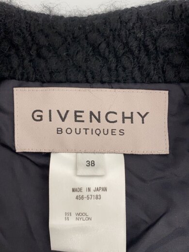 商品画像：BOUTIQUES/コート/38/ウール/BLK/456-57183 4