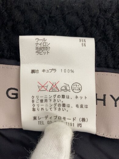 商品画像：BOUTIQUES/コート/38/ウール/BLK/456-57183 5