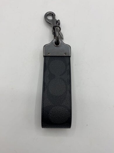 商品画像：キーホルダー/レザー/BLK/総柄/レディース/BLK 2