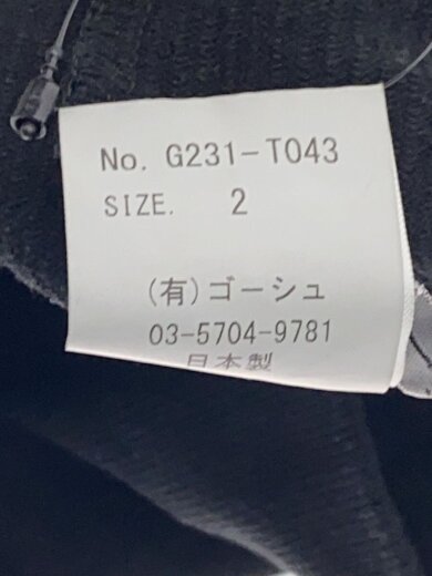 商品画像：ノースリーブワンピース/2/コットン/BLK/G231-T043 5