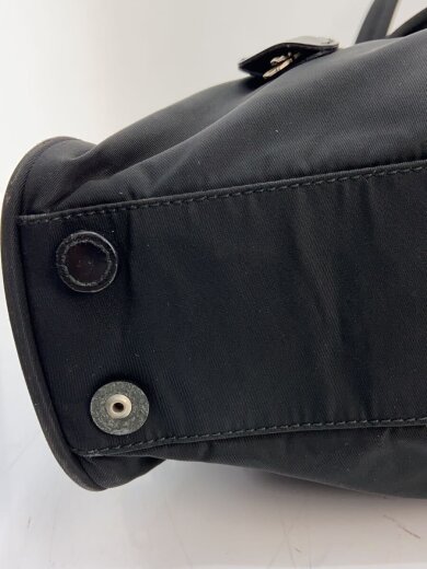 商品画像：トートバッグ/ナイロン/BLK/無地 9