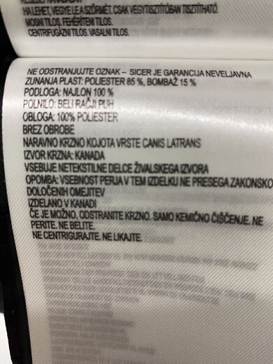 商品画像：ダウンジャケット/XS/ナイロン/BLK/3438JM 4