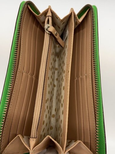 商品画像：長財布/レザー/GRN/レディース 4