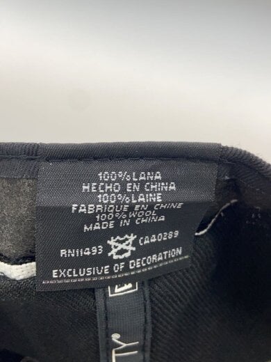 商品画像：キャップ/--/ウール/BLK/メンズ 6