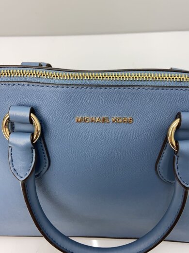 商品画像：ハンドバッグ/レザー/BLU/無地/30S3G6VS2L 5