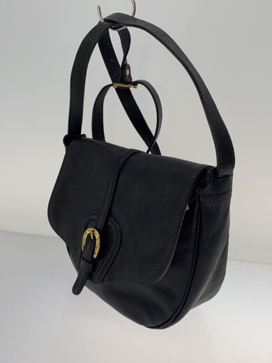 商品画像：ショルダーバッグ/レザー/BLK/蹄鉄 2