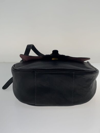 商品画像：ショルダーバッグ/レザー/BLK/蹄鉄 4