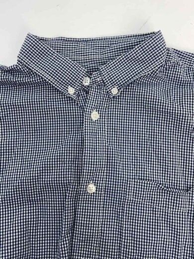 商品画像：半袖シャツ/L/コットン/NVY/チェック 7