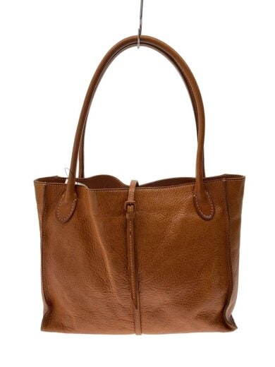 商品画像：トートバッグ/レザー/BRW/無地 1