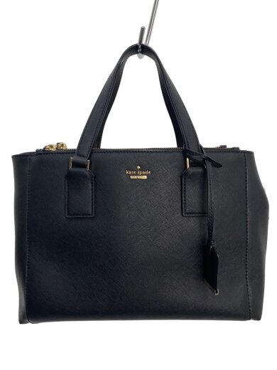 商品画像：ショルダーバッグ/レザー/BLK/無地 1