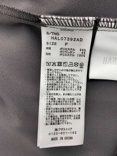 商品画像：長袖ワンピース/FREE/ポリエステル/GRY/HAL07392AD// 4