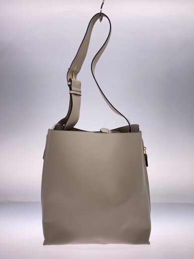 商品画像：ショルダーバッグ/レザー/BEG/無地 3