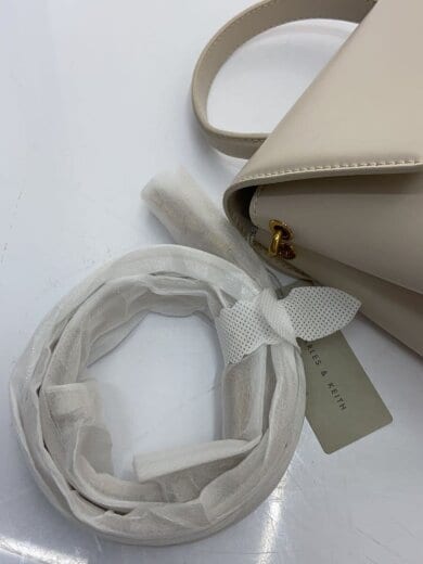 商品画像：ショルダーバッグ/レザー/BEG 7