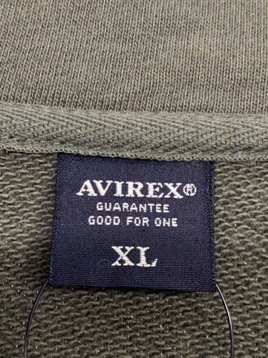 商品画像：ジップパーカー/XL/コットン/GRN/783-3930011// 3