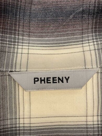 商品画像：長袖シャツ/FREE/レーヨン/BLK/チェック/PS24-SH04/OMBRE CHECK S/S SHIRTS// 3
