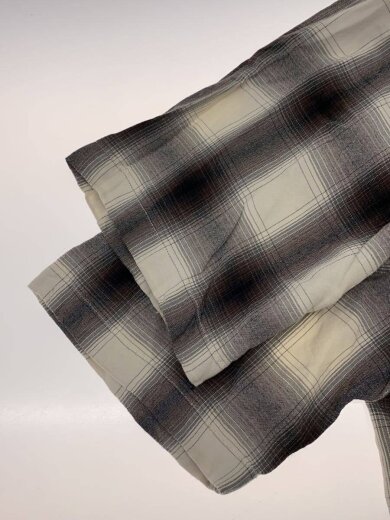 商品画像：長袖シャツ/FREE/レーヨン/BLK/チェック/PS24-SH04/OMBRE CHECK S/S SHIRTS// 5
