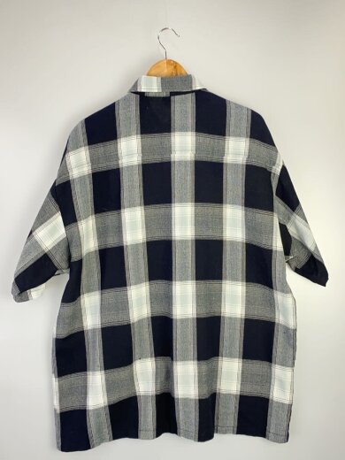 商品画像：半袖シャツ/--/アクリル/BLK/チェック 2