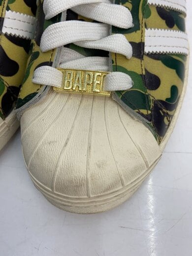 商品画像：SUPER STAR 80S BAPE_スーパースター 80S ア ベイシング エイプ/25cm/GRN 9