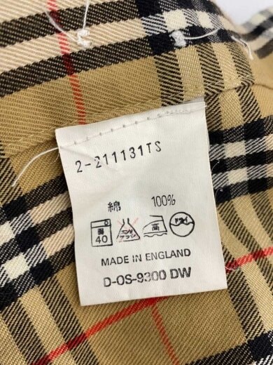 商品画像：長袖シャツ/M/コットン/BEG/チェック/5-211131TS/ノヴァチェック// 4