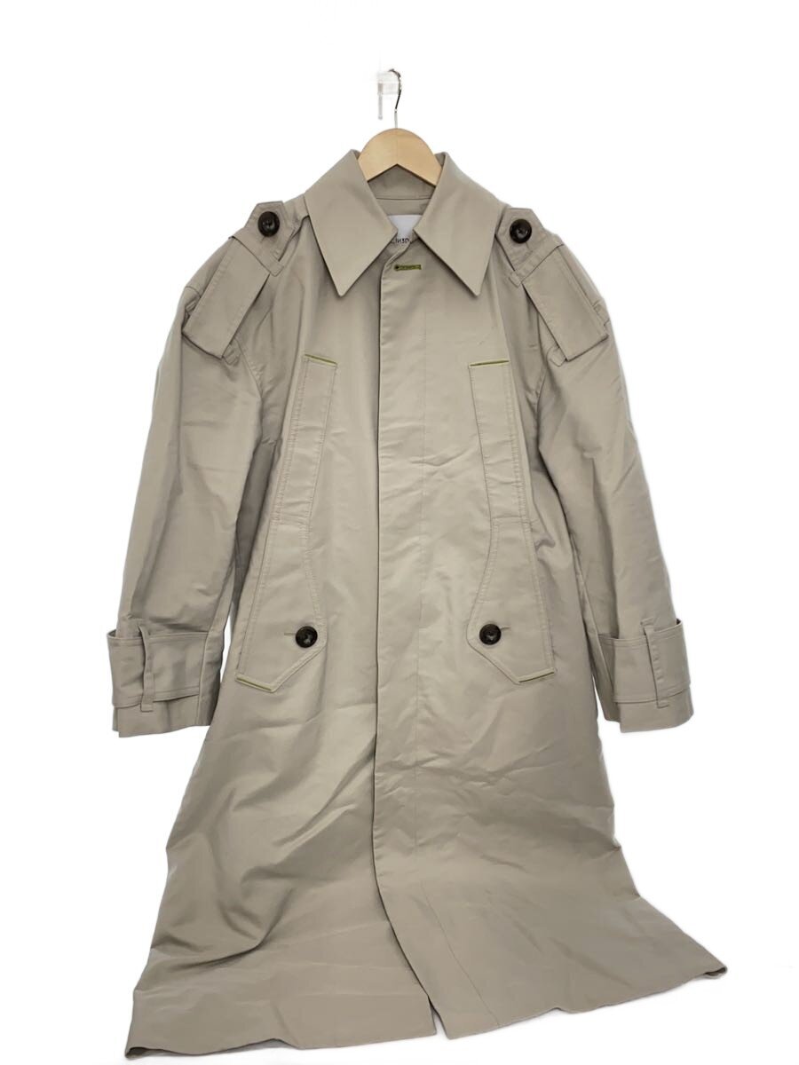 UN3D. / ステンカラーコート/36/ポリエステル/GRY/無地/522420000101-0