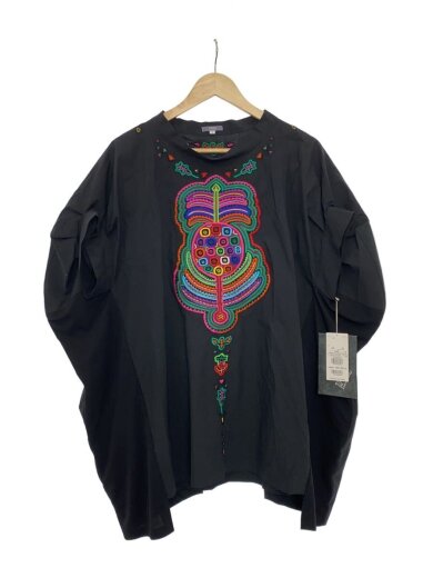 商品画像：半袖ワンピース/タグ付/9/コットン/BLK// 1