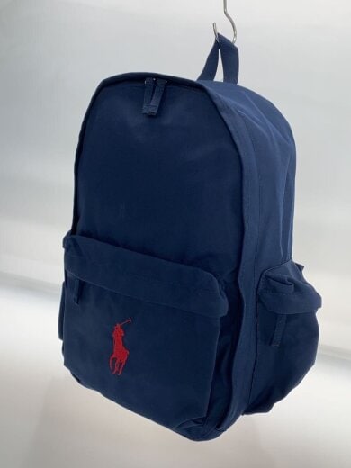 商品画像：リュック/ロゴ刺繍/ポリエステル/NVY 2