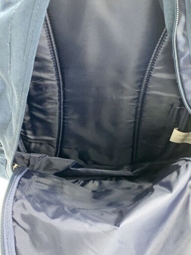 商品画像：リュック/ロゴ刺繍/ポリエステル/NVY 6