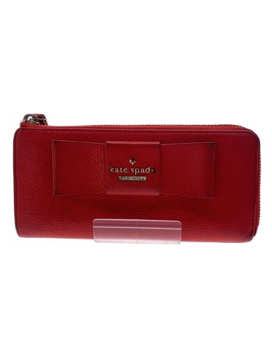 商品画像：長財布/レザー/RED/レディース 1