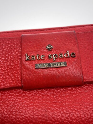 商品画像：長財布/レザー/RED/レディース 3