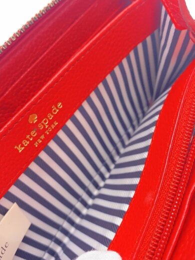 商品画像：長財布/レザー/RED/レディース 6